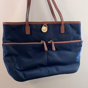 Michael Kors Navy Tote Bag